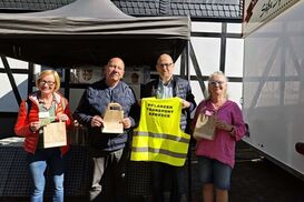 V.l.n.R.: Petra Eul-Orthen, Harald Kalt, Christoph Orthen, Cornelia Martynski; Foto: AK-Kuriere